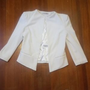 White blazer